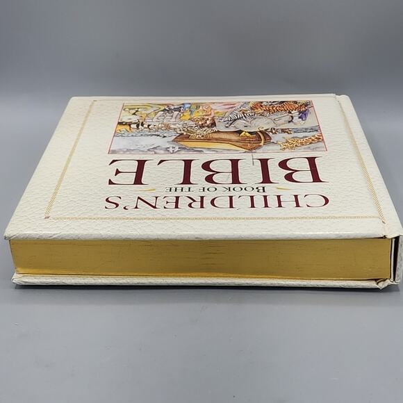 Children’s Book Of The Bible 1998 Vintage Illustrated Gold Edges Made In USA - Picture 4 of 16